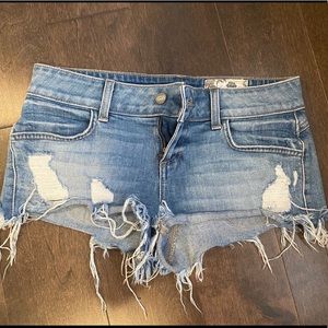 Siwy Low Rise Cut-Off Jean Shorts - Size 26